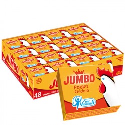 Jumbo Pollo Caldo Cubito 