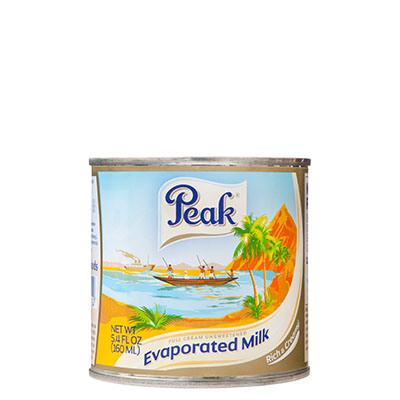 leche peak evaporado caja 24 x 170gr drink