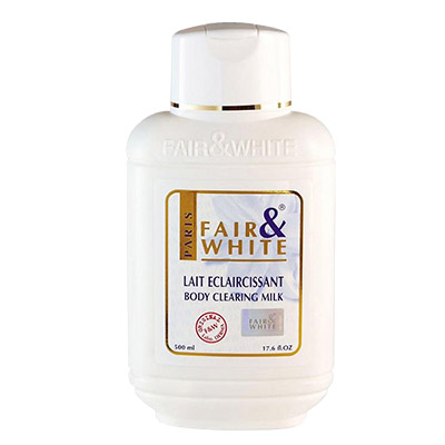 fair and white body clearing milk 500ml cosmetic