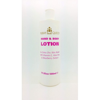 nubian queen hand & body lotion 500ml cosmetic
