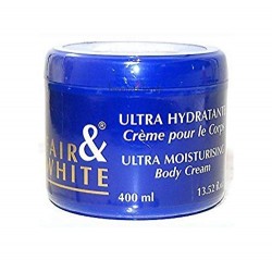 Fair And White Ultra Moisturizing Body Cream (Azul) 400ml