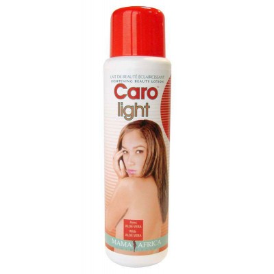 leche aclarante caro light mama africa cosmetics caja 12 x 500ml cosmetic