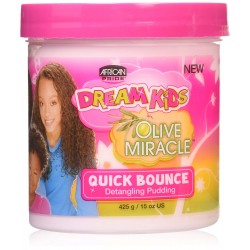 African Pride Dream Kids Olive Miracle Bounce Hair Pudding, 425g