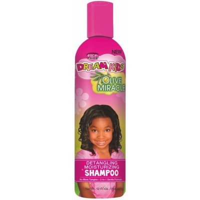 african pride dream kids olive miracle detangling shampoo, 340g cosmetic