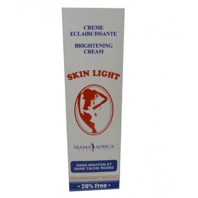 crema aclaradora skin light - mama africa cosmetics - 60ml cosmetic