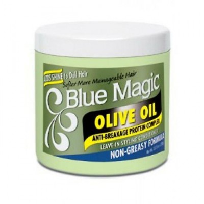 blue magic olive oil 13.7oz cosmetic