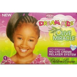 African Pride Dream Kids Olive Relaxer Kit Super