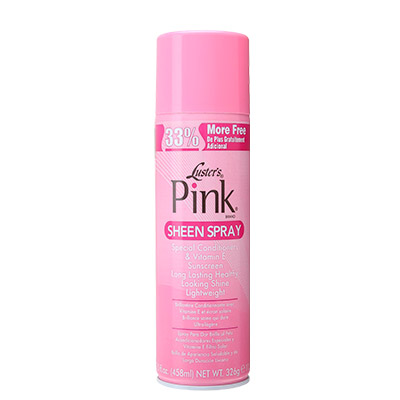 luster’s pink sheen spray 396ml cosmetic