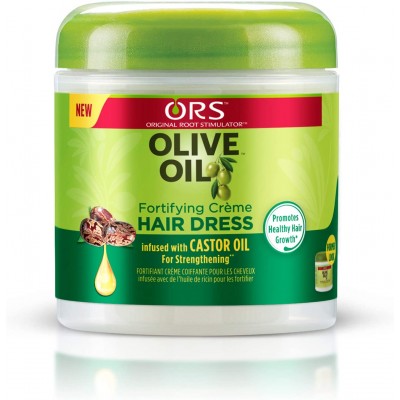 ors olive oil creme hair dress castor oil 170g cosmetic