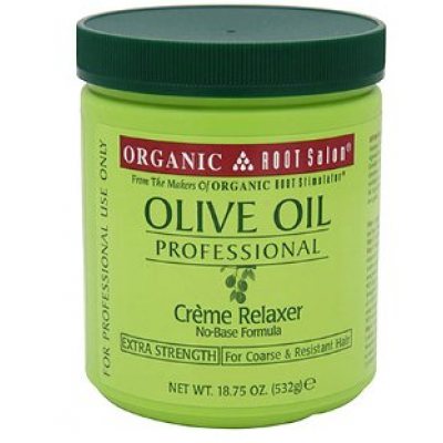 organic olive oil professional creme relaxer 531g cosmetic