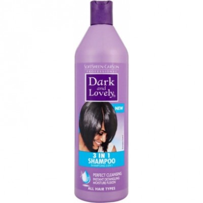 shampoing 3 en 1 - dark & lovely - 500ml cosmetic