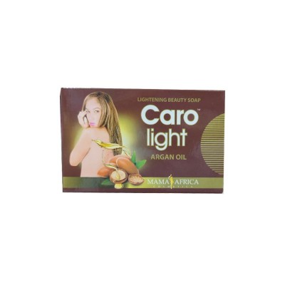 jabón aclarador de aceite de argán caro light - mama africa cosmetics - 200g cosmetic