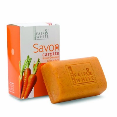 jabón exfoliante original zanahoria - fair & white - 200g cosmetic