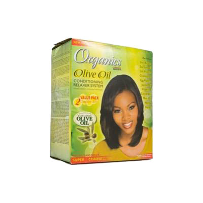 africa’s best organic relaxer super kit super + coarse cosmetic